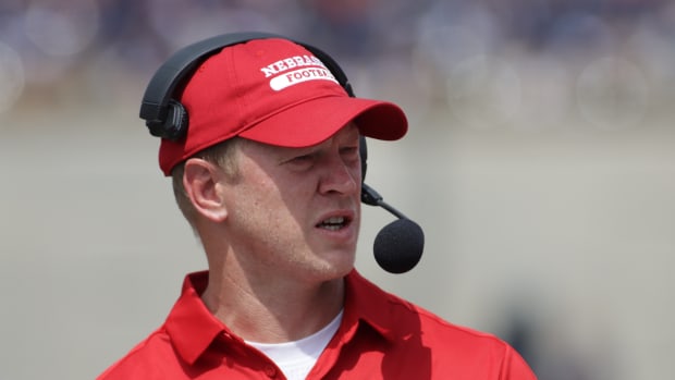 Scott Frost 2021 Nebraska vs Illinois football USATSI_16644897